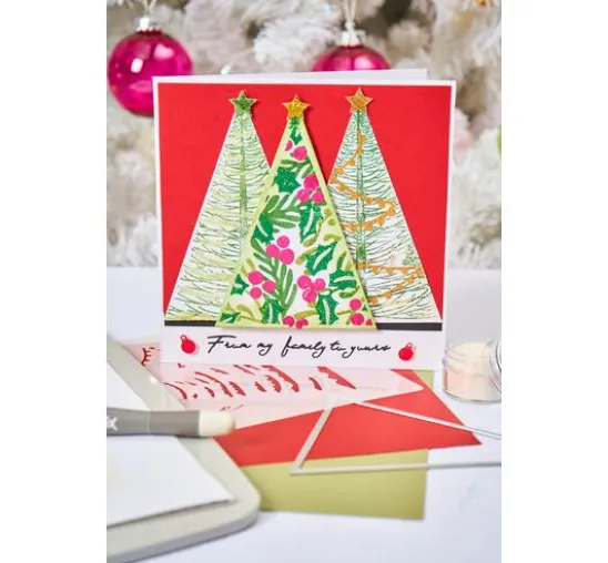 Sizzix Framelits Stanzschablone "Triangles by Stacey Park"