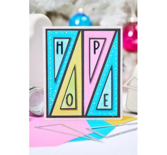 Sizzix Framelits Stanzschablone "Triangles by Stacey Park"