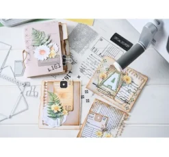 Sizzix Framelits Stanzschablone und Clear Stamps "Creative Combos by 49 & Market