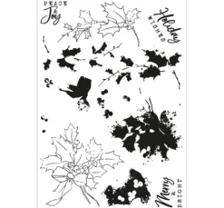 Sizzix Stanzschablone und Clear Stamps 