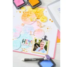 Sizzix Stencil Set "Words and Numbers"