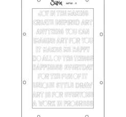 Sizzix Stencil Set 