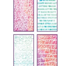 Sizzix Stencil Set 