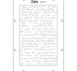 Sizzix Stencil Set 
