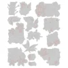Sizzix Thinlits Stanzschablone "Brushstroke Flowers Mini by Tim Holtz"