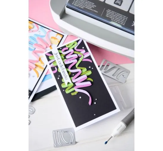 Sizzix Thinlits Stanzschablone "Celebration Streamers by Tim Holtz"