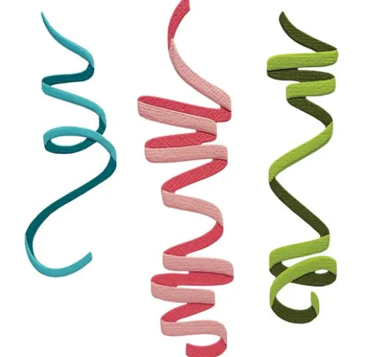 Sizzix Thinlits Stanzschablone "Celebration Streamers by Tim Holtz"