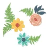 Sizzix Thinlits Stanzschablone "Flowers & Fern"