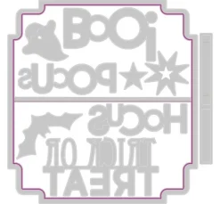 Sizzix Thinlits Stanzschablone 