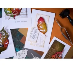 Sizzix Thinlits Stanzschablone "Leaf Fragments by Tim Holtz"