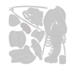 Sizzix Thinlits Stanzschablone 