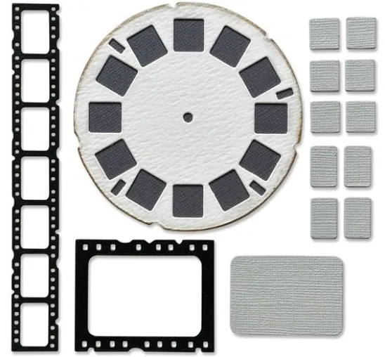Sizzix Thinlits Stanzschablone "Picture Show by Tim Holtz"