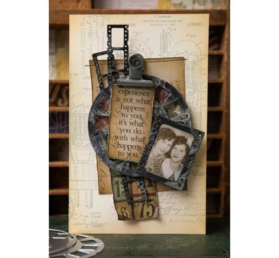 Sizzix Thinlits Stanzschablone "Picture Show by Tim Holtz"