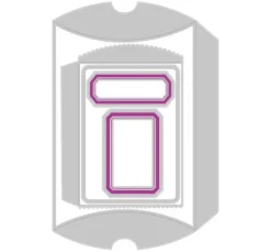 Sizzix Thinlits Stanzschablone "Pillow Box + Bag by Tim Holtz"