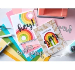 Sizzix Thinlits Stanzschablone "Rainbow Arches by Catherine Pooler"