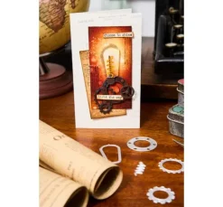Sizzix Thinlits Stanzschablone "Vault Industrial by Tim Holtz"