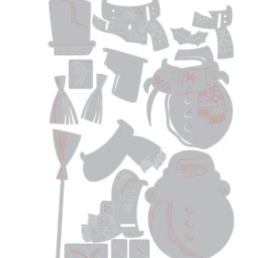 Sizzix Thinlits Stanzschablone "Winston Colorize by Tim Holtz"