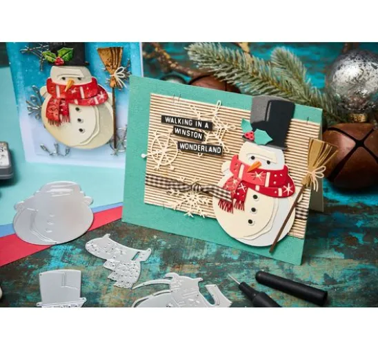 Sizzix Thinlits Stanzschablone "Winston Colorize by Tim Holtz"