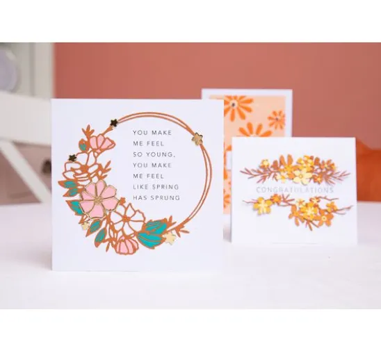 Sizzix Thinlits Stanzschablone "Woodland Borders"