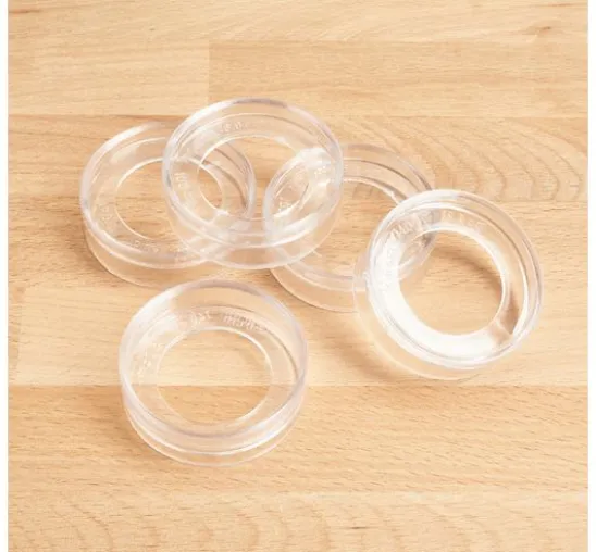 Sockel für Acrylformen, 5 Stück