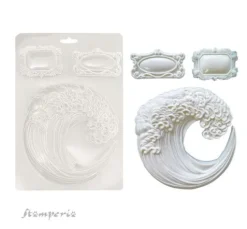 Soft Modellierform A5 "Silent Sea - Wave"