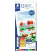 Staedtler Aquarellfarben-Set, 12 Tuben