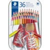 STAEDTLER Buntstift in Metallbox, 36 St.