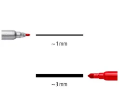 Staedtler Noris Doppelfasermaler, 12er-Set