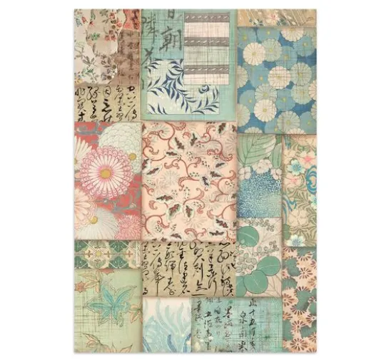 Stamperia A5 Junk Journal Focus Points "Oriental Garden"