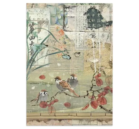 Stamperia A5 Junk Journal Focus Points "Oriental Garden"
