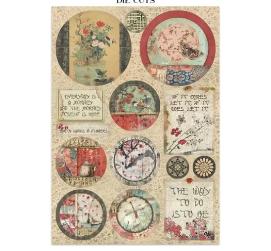 Stamperia A5 Junk Journal Focus Points "Oriental Garden"