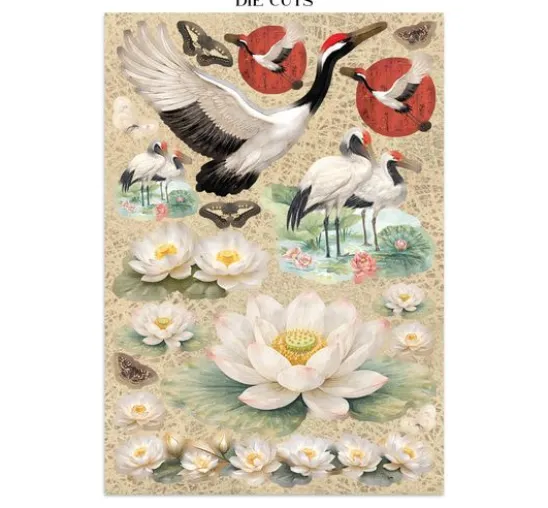 Stamperia A5 Junk Journal Focus Points "Oriental Garden"