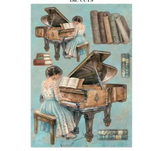 Stamperia A5 Junk Journal Focus Points "Symphony"