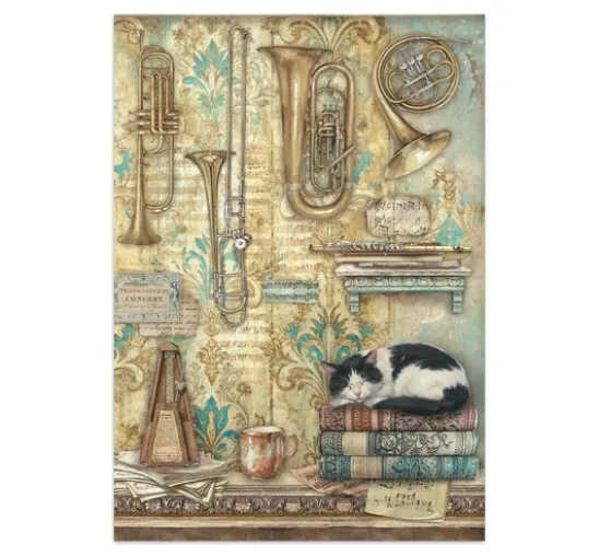 Stamperia A5 Junk Journal Focus Points "Symphony"