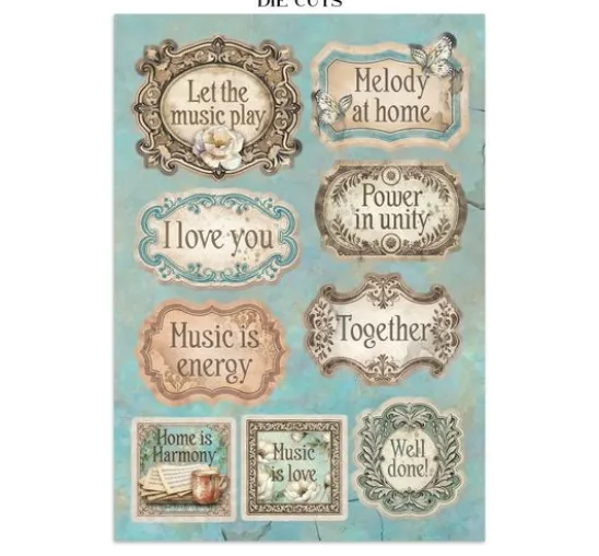 Stamperia A5 Junk Journal Focus Points "Symphony"