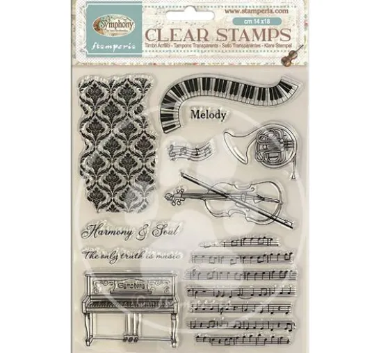 Stamperia Clear-Stamps "Symphony"