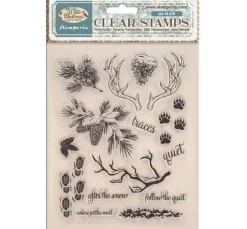 Stamperia Clear-Stamps "White Christmas"