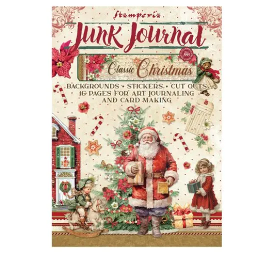 Stamperia Junk Journal Book "Classic Christmas"