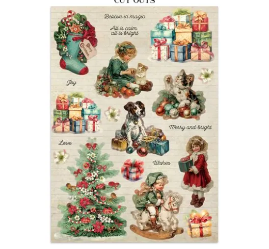 Stamperia Junk Journal Book "Classic Christmas"