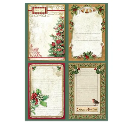 Stamperia Junk Journal Book "Classic Christmas"