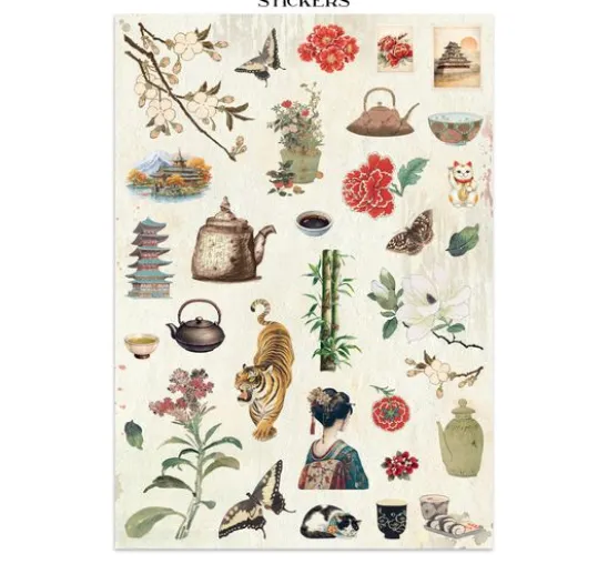 Stamperia Junk Journal Book "Oriental Garden"