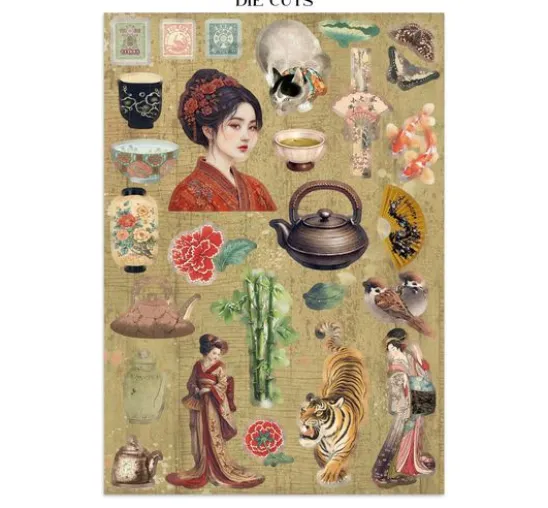 Stamperia Junk Journal Book "Oriental Garden"