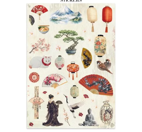 Stamperia Junk Journal Book "Oriental Garden"
