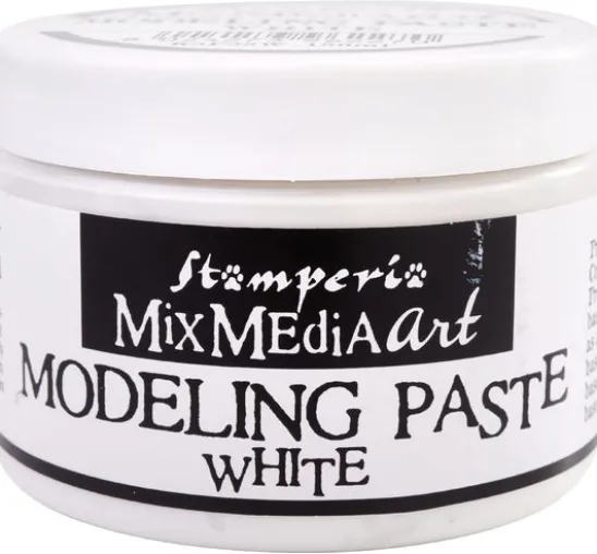 Stamperia "Modeling Paste", White