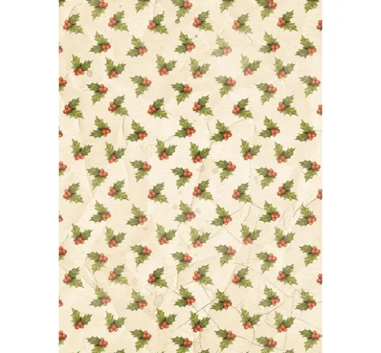 Stamperia Motiv-Strohseide Backgrounds "Silent Night", DIN A6, 8er Set