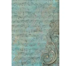 Stamperia Motiv-Strohseide Backgrounds