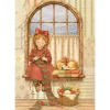 Stamperia Motiv-Strohseiden Sortiment "Silent Night", DIN A6, 8er Set