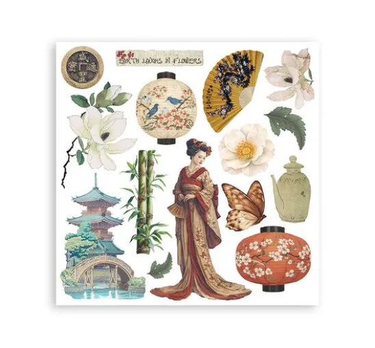 Stamperia Rub On Sortiment "Oriental Garden"