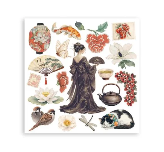 Stamperia Rub On Sortiment "Oriental Garden"