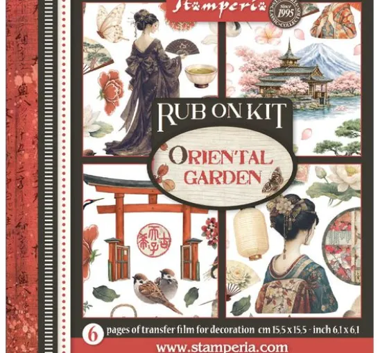 Stamperia Rub On Sortiment "Oriental Garden"